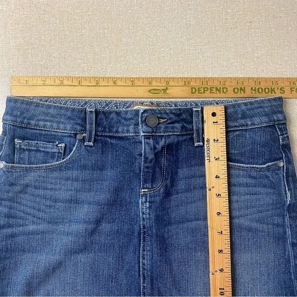 Paige Malibu Mini Blue Jeans Skirt Size 29 - Image 3