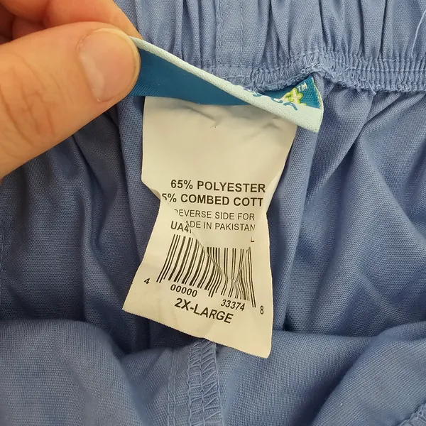Butter-Soft Scrubs by UA Ceil Blue Drawstring Pants - NWT - Image 5
