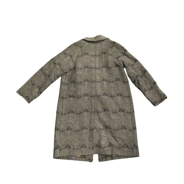 Archi Japanese Label Wool Blend Long Coat Dry Clean Elegant Chic Professional S - Image 3