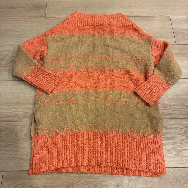 Pilcro x Anthropologie Rugby Tunic Sweater Striped Mockneck Size M - Image 7