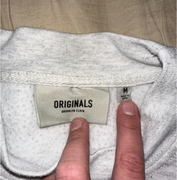 Brooklyn Cloth Originals Crewneck Grey - Image 5