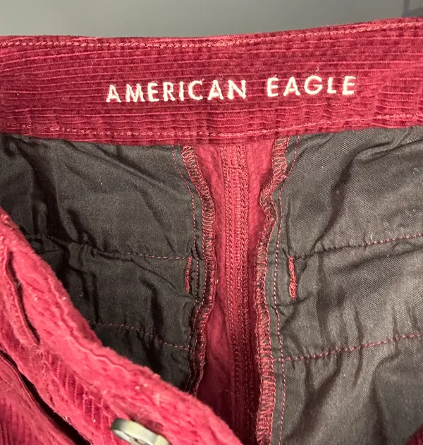 American Eagle Velvet Button Up Skirt - Image 5