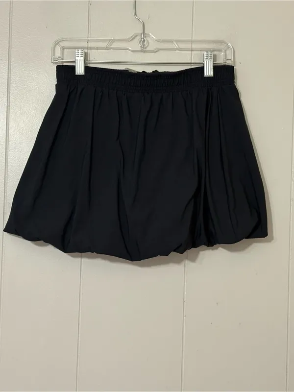 Aritzia Golden Deuce Micro Bubble Skort Black Size S Built In Shorts Athletic - Image 7