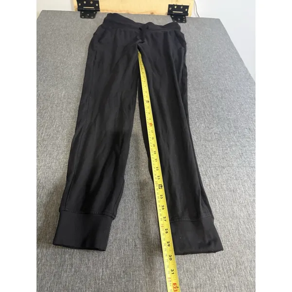 Lululemon Ready To Rulu Black Joggers Women's Sz 6 Running Workout - Image 4