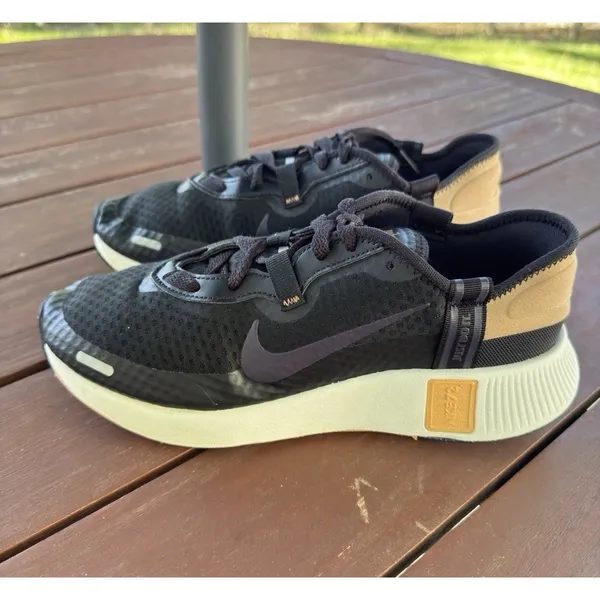 Nike Women’s Reposto Black Running Shoes Black Sneakers Size 9.5 CZ5630-014 - Image 2