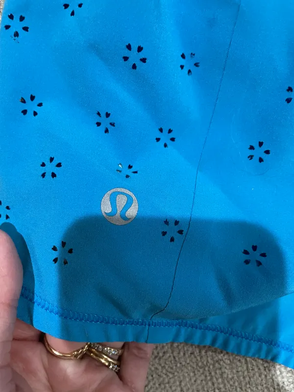 Breeze By Short Laser Cut Beach Blanket Blue size 4 - Image 3