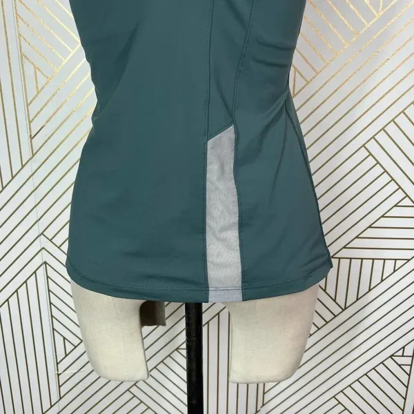 Splits59 Dark Green Racerback Mesh Stripe Tank Top‎ Size Medium - Image 10