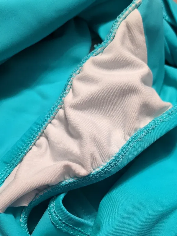 Venus Aqua Blue Swim Skirt Size 6 - Image 5