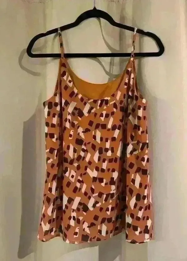Women’s Orange Staccato Blouse - Image 4