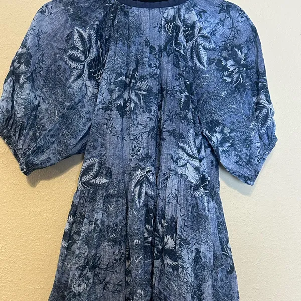 Love Kyla‎ Jada Chambray Navy Dress Size Small - Image 9
