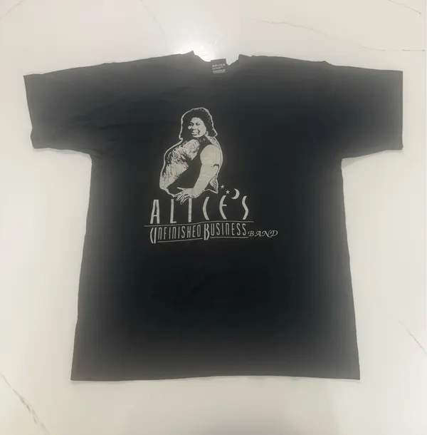 Vintage 90s Sweet Alice Unfinished Business Cincinnati Soul R&B Band Tee L - Image 2