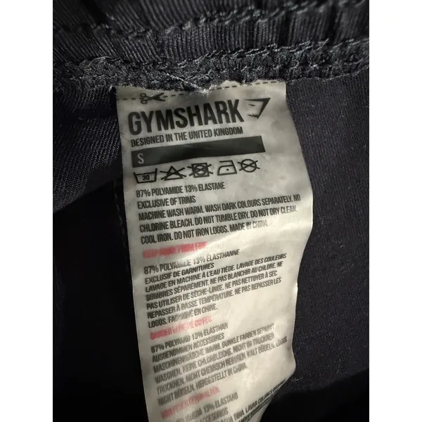 Gymshark‎ Black Leggings Women's Small Athleisure Workout Activewear - Image 5