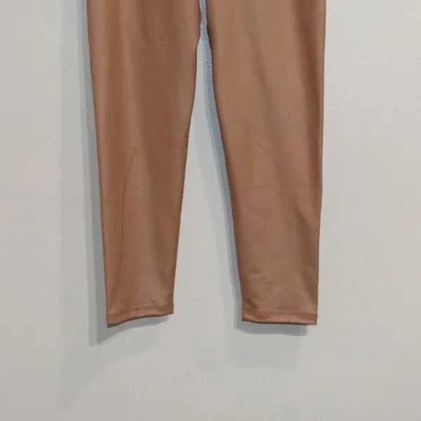 Aerie Pink Champagne High Rise Leggings Sz XL NWOT - Image 4