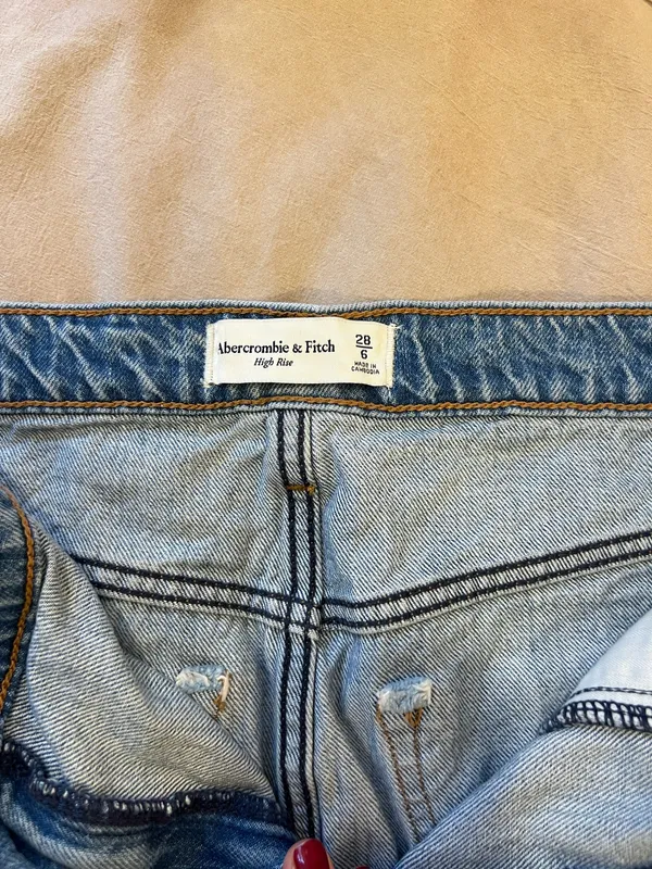 Abercrombie Mini Skirt Denim - Image 3
