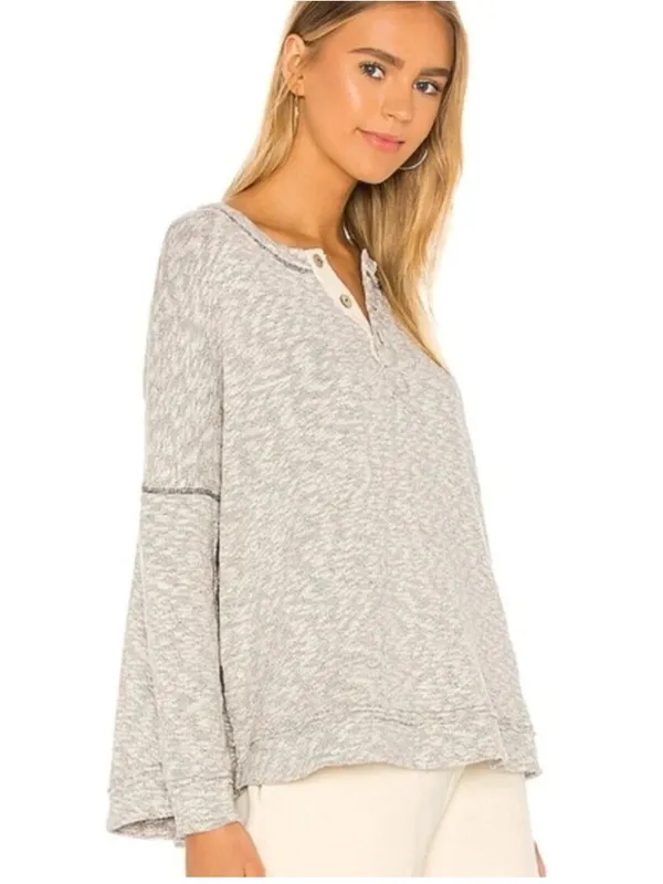 Free People Beach Sleep To Dream Henley - Image 2