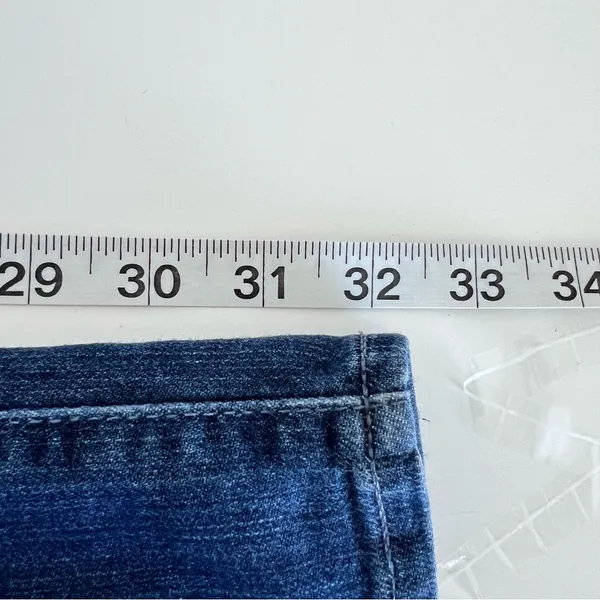 AG Adriano Goldschmied Women's The Premiere Skinny Straight‎ Blue Jeans - Image 8