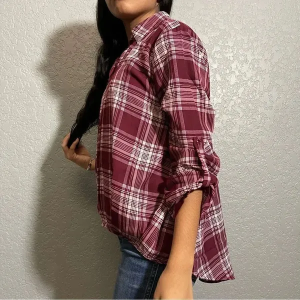 Plaid Top Red - Image 13
