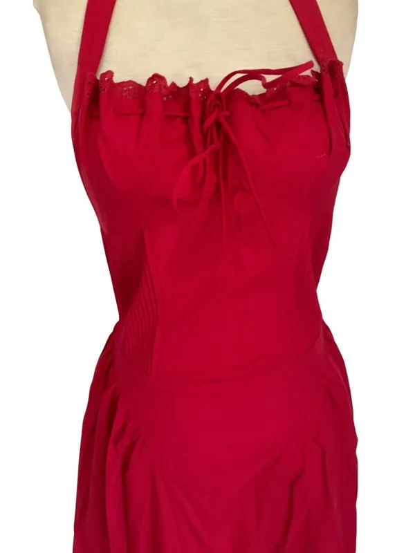 MORE TO COME Danniela Maxi Dress in Red XSmall New Womes Long Gown - Image 5