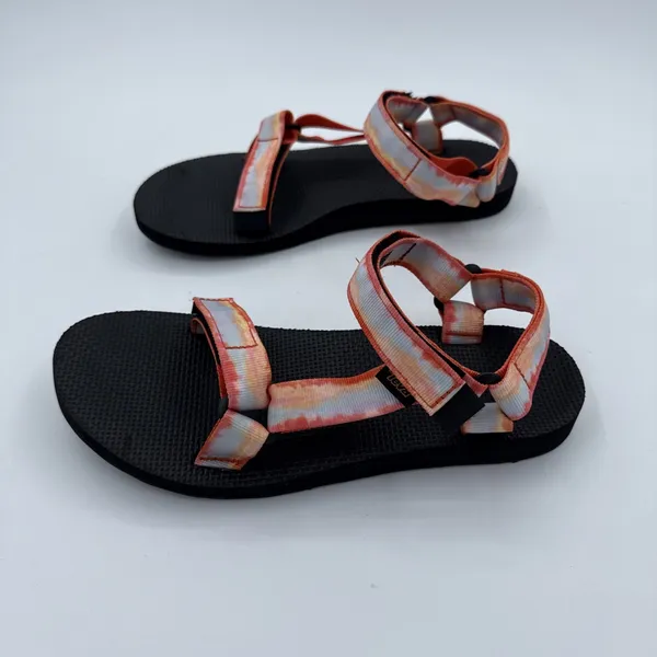 Teva Women's Original Universal Tie Dye Sorbet Hiking Sandals Hiking Boating - Image 5