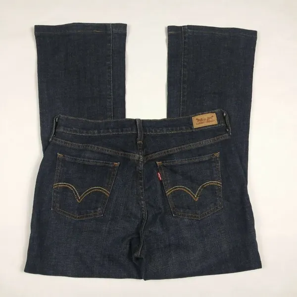 Levi’s 515 Bootcut Jeans Women’s Size 8M Dark Wash Stretch Denim Classic Fit - Image 6