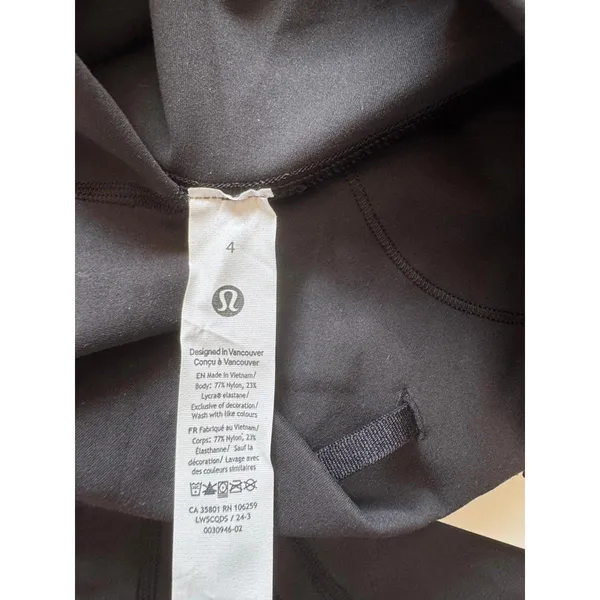 Lululemon Wunder Train High Rise 25” Black Size 4 NWT - Image 6