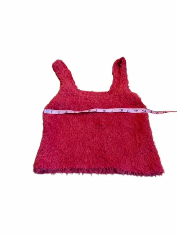 ANTHROPOLOGIE fuzzy cropped tank - Image 3