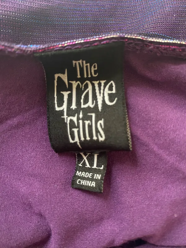 Dolls Kill Grave Girls Iridescent Fairy Dress - Image 5
