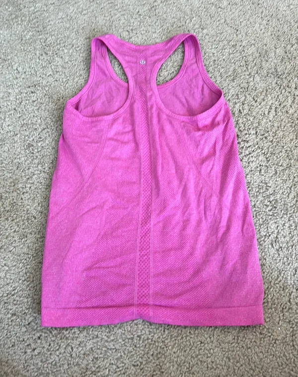 Lululemon Pink Racerback  Tank - Image 4