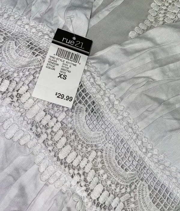 NEW Lace dress White Size XS - Image 7