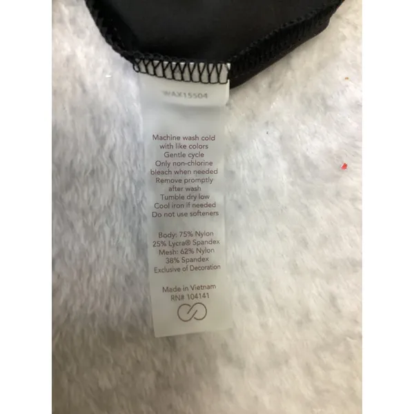 CALIA PowerMove Court Dress Women XXL Black Quarter Zip Tennis Golf WAX15504 NWT - Image 5