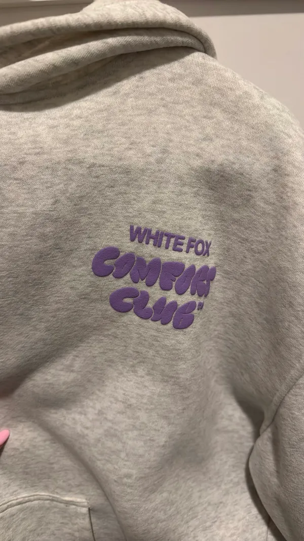 White fox hoodie - Image 2