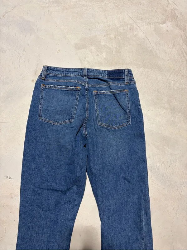 Abercrombie & fitch skinny high rise Distressed Jeans 30/10R curve love MSRP$89 - Image 10