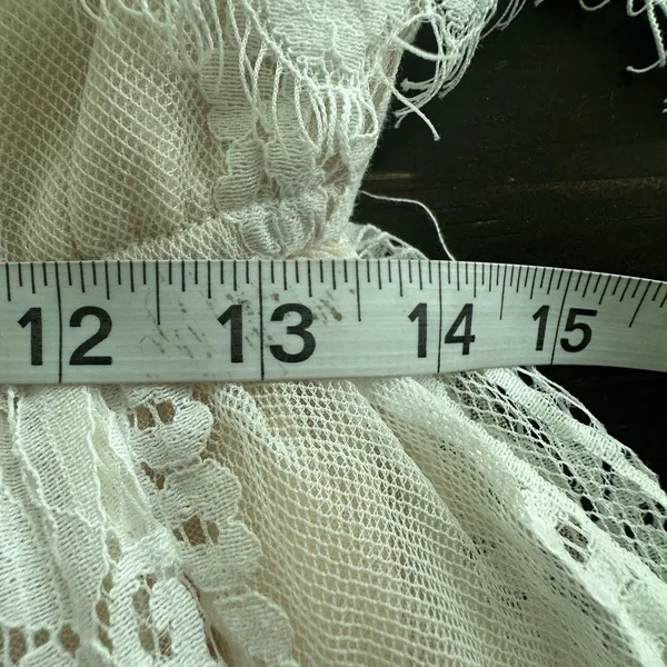 Baltic Born Caroline Lace Maxi Dress Sz M Off Shoulder Sheer Romantic Photoshoot - Image 12