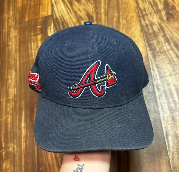 Atlanta Braves Hat Blue - Image 6