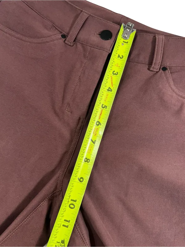 Lululemon City Sleek 5 Pocket Wide-Leg High-Rise Pant Utilitech Roasted Brown - Image 10