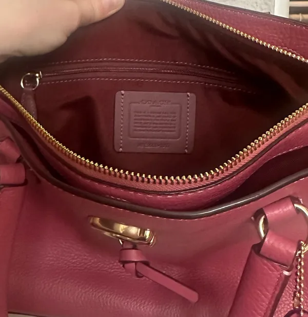 Pink Coach Remi Purse Crossbody - Image 8