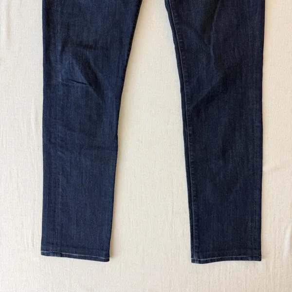 7 For All Mankind Roxanne Slim Illusion Skinny Jeans Womens 31 Dark Wash Denim - Image 8