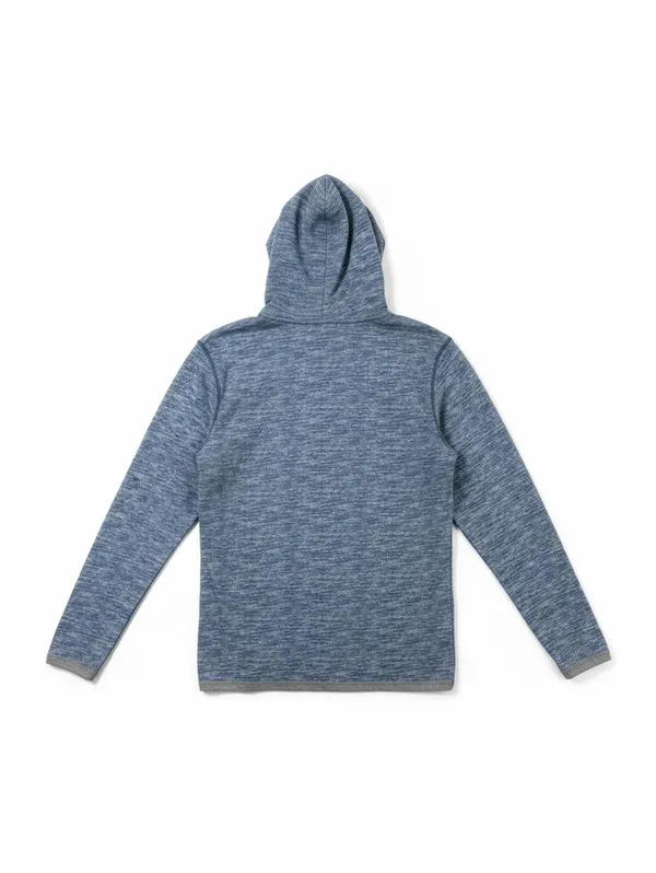 Hollister California Lightweight Pullover Hoodie Women’s Large Blue Space Dye - Image 2
