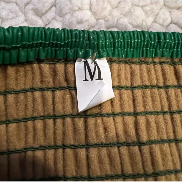SheIn Green leather tube top - Image 3