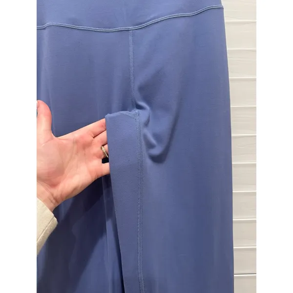 Lululemon Groove Super-High-Rise Flared Pant Womens 4 Blue Nulu 33 Inseam Yoga - Image 4