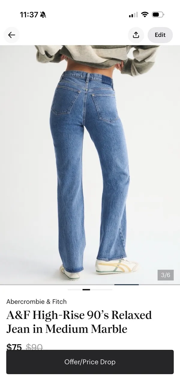 Abercrombie High-Rise Jeans 90s - Image 2