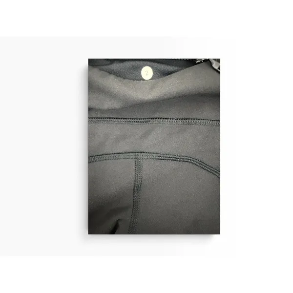 Lululemon Black Cropped Pocket Leggings Size 2 - Image 9