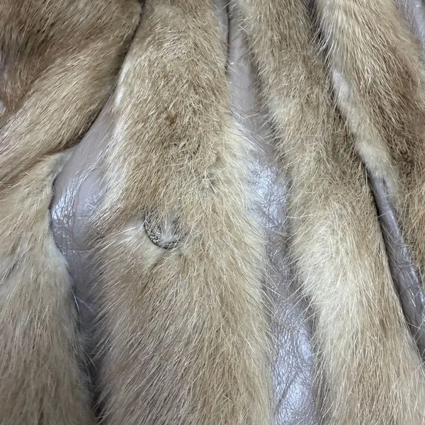 Vintage Max David Furs Genuine Mink Fur With Leather Trim Coat Women's‎ 20x34 - Image 8
