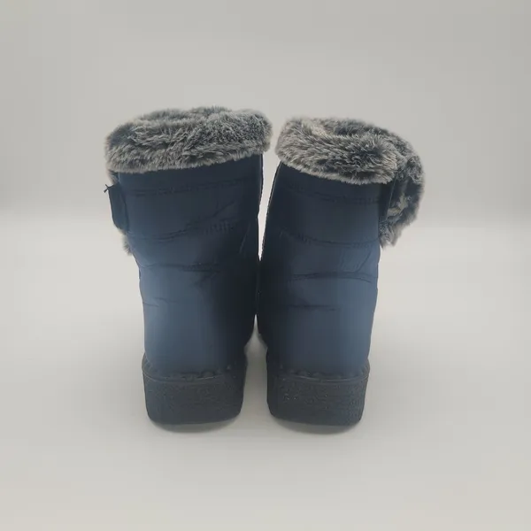 BERANMEY Women’s Waterproof Winter Boots Mid-Calf Fleece Lined Anti-Slip Sole - Image 4