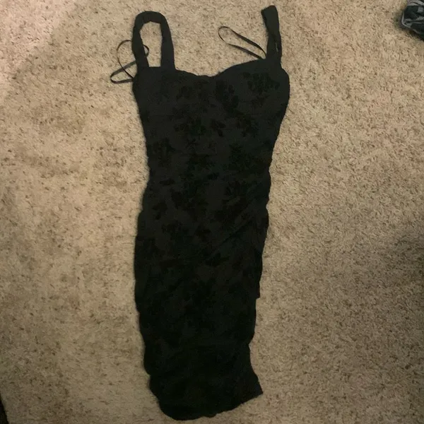 Sleeveless Windsor black mini dress - Image 4
