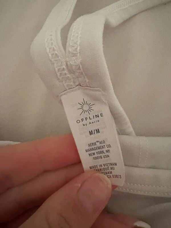 White Aerie Tank OFFLINE - Image 3