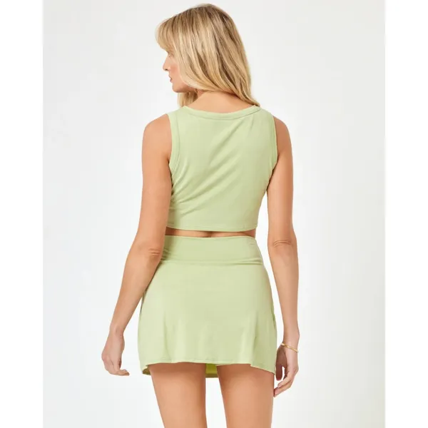 L*SPACE Nolan Skort in Celery Size Small NWT - Image 15