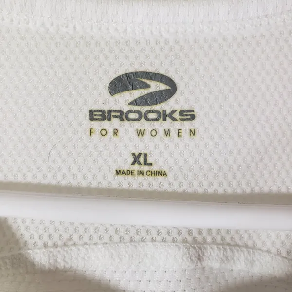 BROOKS XL White, Black, Blue Solid Tank, Muscle Shirt, Colorblock Activewear - Image 4