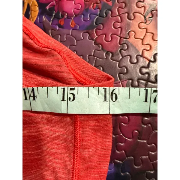 Lululemon‎ Athletica Coral Heathered Racerback Tank Top Women's Activewear - Image 5