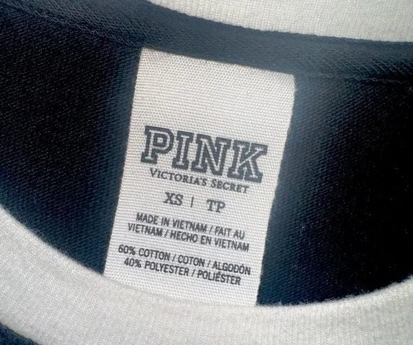 VS PINK Bling Campus Long Sleeve Tee! - Image 3